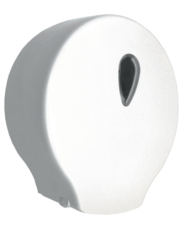 Dispensador papel higienico abs blanco